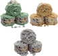 Preview: 600g Himalaya Pompon Garn Yo-Yo einfarbig, 600 Gramm Pompom – Wolle, Strickgarn mit Bommel